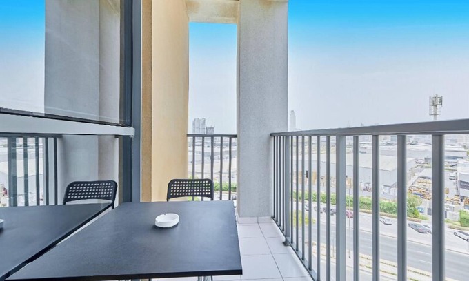 Dubai Production City Apartment | bnbme - Afnan 4 - Midtown - 1 BDR
