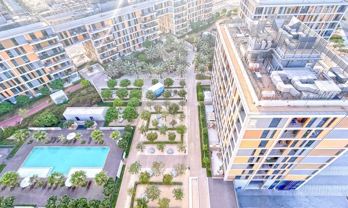 Ajman Apartment | Inviting ST-Afnan 4-1508: Pool, Breakfast & Family Fun