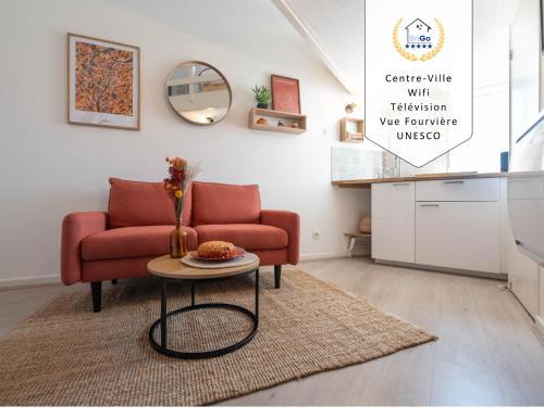 Grande Cote - Annonciade Apartment | Cozy Duplex Croix Rousse with Spectacular Fourvière Views