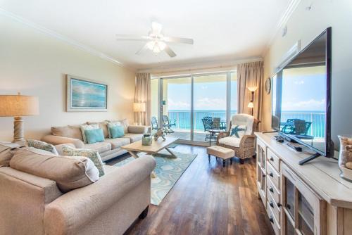 Panama City Beach Apartment | Oceanfront Bliss at Boardwalk 1502 with Pool Access