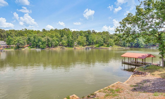 Lake Secession House | Boat, Fish, Relax: Lake Secession Retreat w/Dock