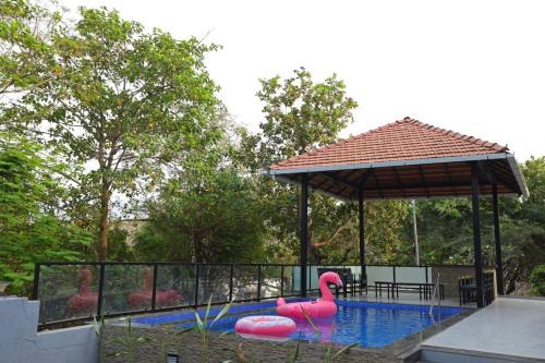 Karjat Villa | Bodi Villa- Mountain view with pool