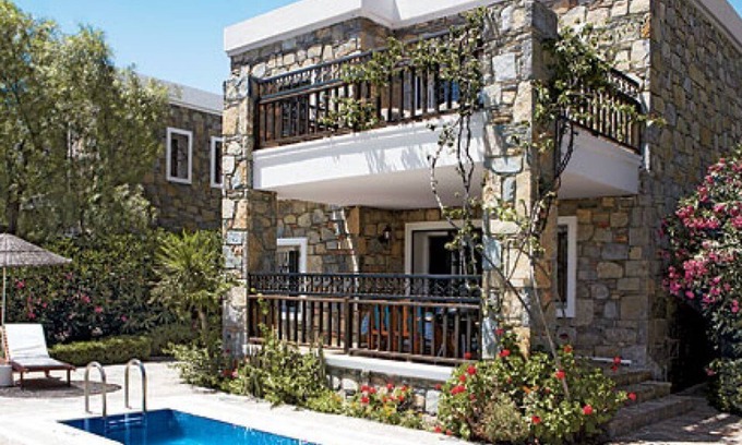 Ortakentyahsi Belediyesi Villa | Bodrum Derekoy 2 Bedroom Villa Janan #2152