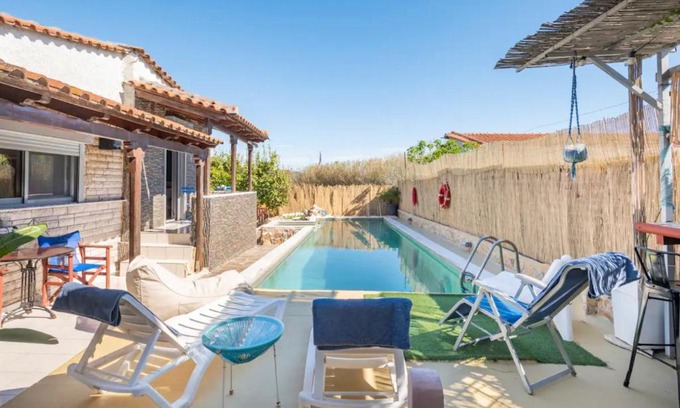 Kefalari House | Inviting Boem Villa in Nafplio: Pool, Breakfast & Kids Welcome