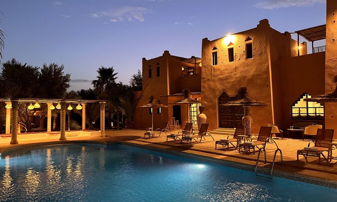 Chwiter Villa | Stylish Bohemian Villa with Pool in Marrakech - KASBAH LINAH