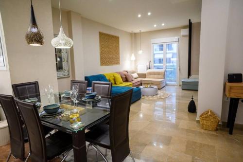 Nea Smirni Apartment | Trendy Boho 2-Bedroom Escape with High Guest Ratings