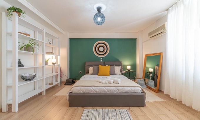 Koukaki Apartment | Stylish Boho Apartment Steps from the Acropolis