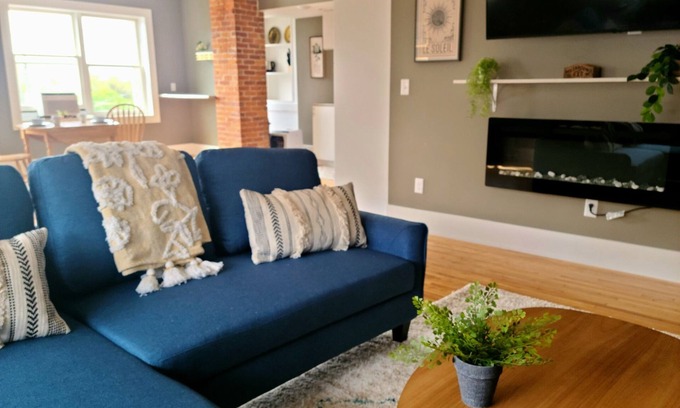 Spring Grove Apartment | Discover BoHo on Main: Pet Friendly Stay in Downtown