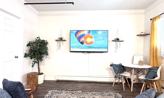 Scenic Heights Apartment | Trendy Boho Studio: Steps from Scenic Views & Spa Access