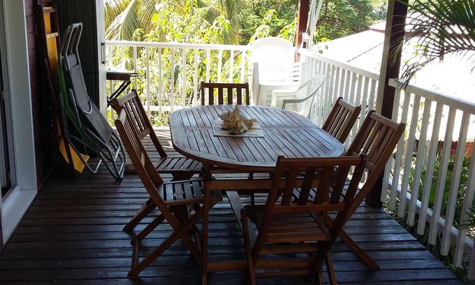Bouillante Cottage | Cozy Gite Rental in Boiling: Oceanfront with Pool & Breakfast