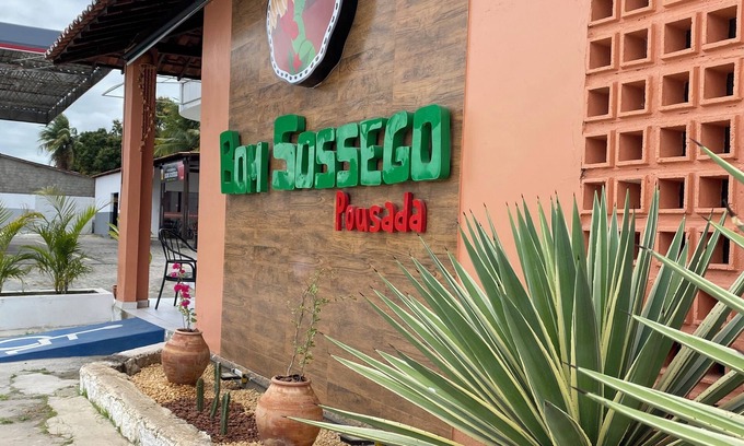 Delmiro Gouveia Hotel | Budget-Friendly BOM SOSSEGO POUSADA with Breakfast & More