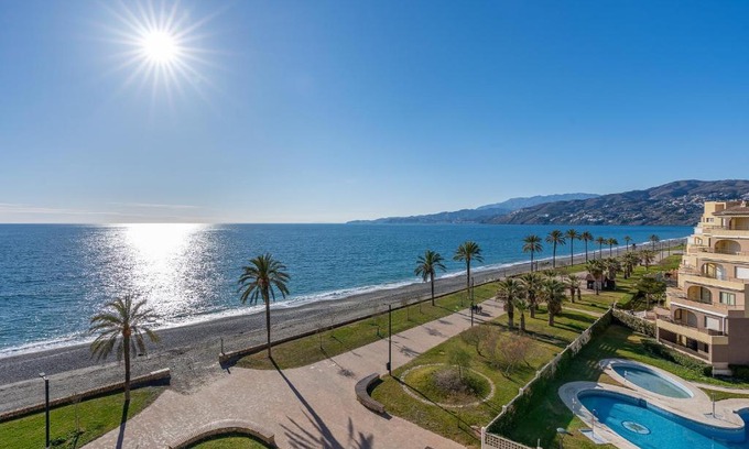 Salobrena Apartment | Oceanfront Apartment with Family-Friendly Amenities
