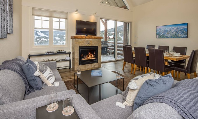 Saddle Ridge House | Experience Ski-in, Ski-out Comfort with Private Hot Tub