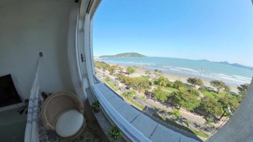 Embare Apartment | Book Santos: Oceanfront Bliss by Embaré Beach, Rated 9.5