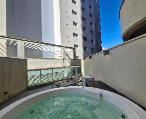 Pompeia Apartment | Book Santos Estanconfor 506 - Jacuzzi no Quintal!
