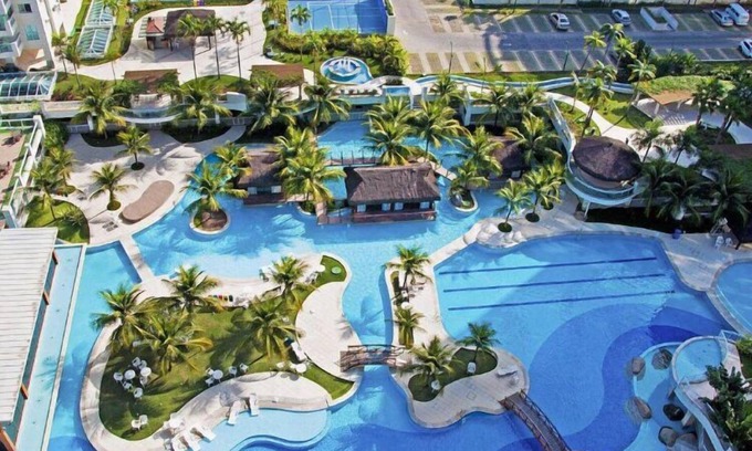 Jacarepagua Apartment | Cozy Bora Bora Resort Flat with Ocean View & Pool Access