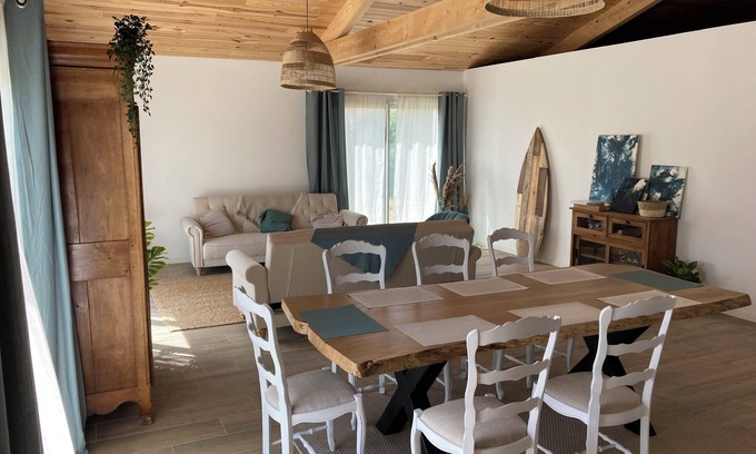 Les Sables d'Olonne House | Family-Friendly Bord de Mer Home with Kitchen & Pet Access