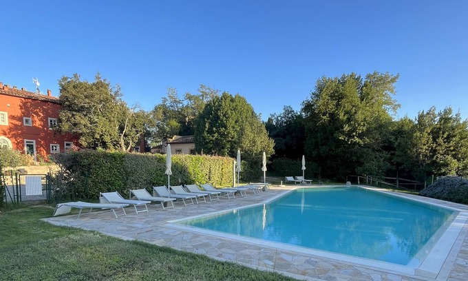 Peccioli Apartment | Borgo di Libbiano - Surrounded by cypresses and hills
