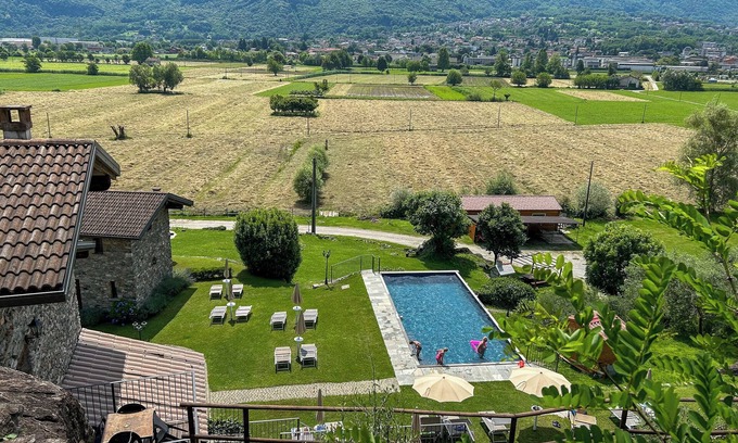 Colico Apartment | Relaxing Borgo Erbiola Erica Rustico with Pool & Pet Friendly