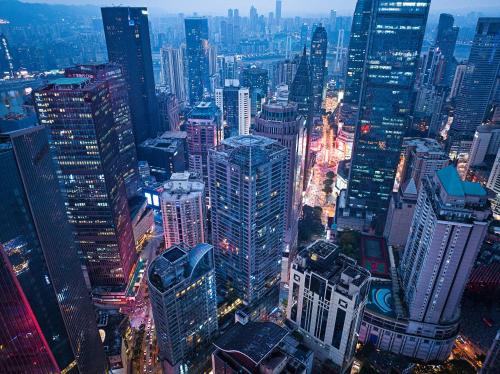 Yuzhong Hotel | Borui Starry Sky View Hotel (Chongqing Jiefangbei Pedestrian Street Hongyadong Branch)
