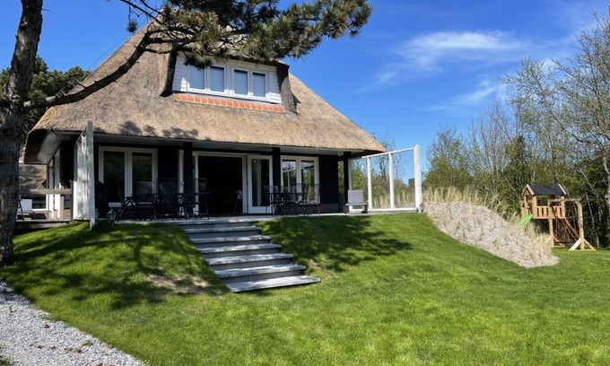 Municipality of Ameland House | Relaxing Bosch Villa with Pool, Sauna & Ocean Views