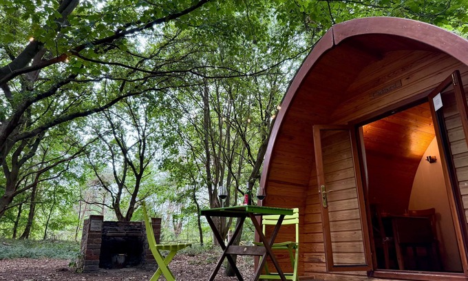West Stow House | Enchanting Woodland Glamping MegaPod - Boudicca Awaits