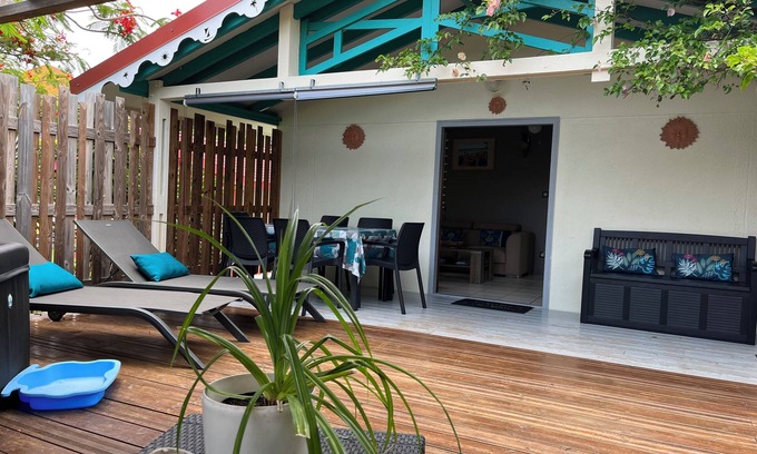 Les Anses-d'Arlets House | Experience Bougainvillea du soleil Bungalow with Ocean View
