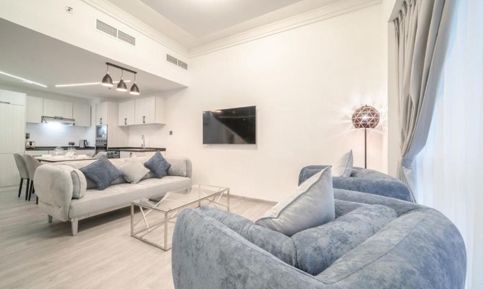 Barsha Heights Apartment | Elegant Boutique Stay with Ocean View near Palm Jumeirah