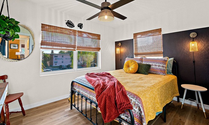 Indian Harbour Beach Apartment | Stylish Apartment Steps from Beach - Pet Friendly & Rated 10/10