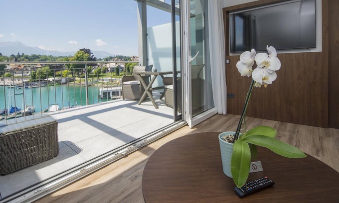 Velden am Worther See Apartment | BoutiqueHTL Wörthersee Panorama Suite Superior220 - BoutiqueHTL Wörthersee Panorama Suite Superior