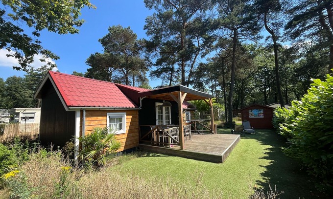 Municipality of Geldrop-Mierlo Ski Chalet | Discover Bospark Wolfsven: Pool, Breakfast & Family Fun
