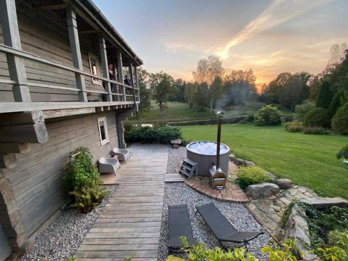Vidzeme House | Pet-Friendly Getaway at Brīvdienu māja Mākoņi - 9/10 Rating