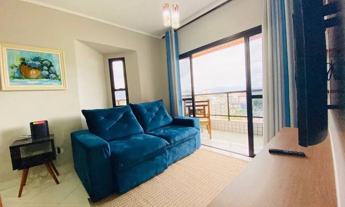 Parque Enseada Apartment | Beautiful Oceanfront Apartment Near Guarujá Beach