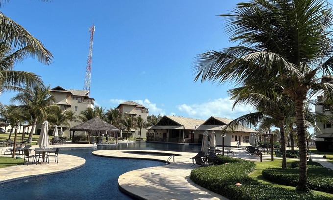 Loteamento Parque das Fontes Apartment | Beachfront penthouse at Beach Place Resort, 10 minutes from Beach Park!