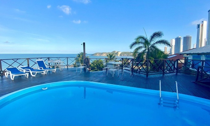 Ponta Negra Apartment | Cozy BR Marsallis Flat with Ocean View and Pool Access