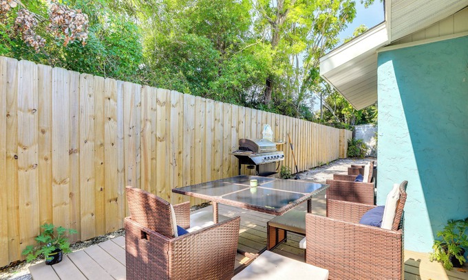River District House | Inviting Bradenton Home with Gas Grill: 7 Miles to Beaches