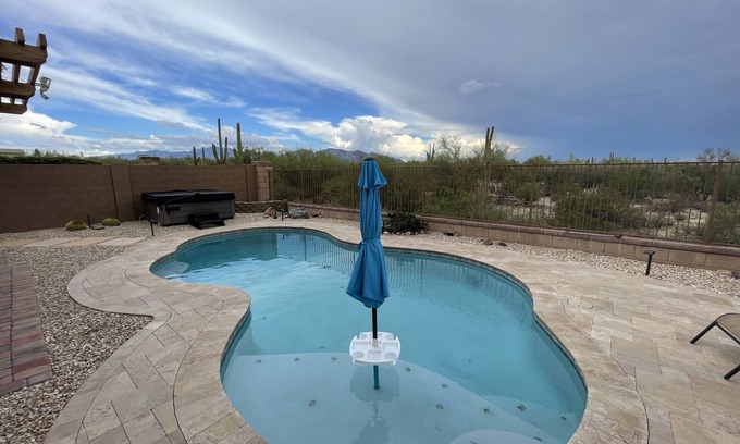 Tucson House | Discover Bramasole: A Private Oasis with Spa & Pool