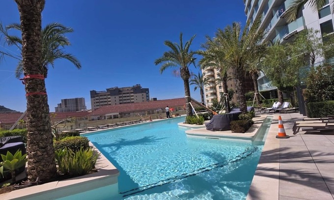 Gibraltar Apartment | "Brand New 1BR Pool & Jacuzzi Free Parking" Suite One