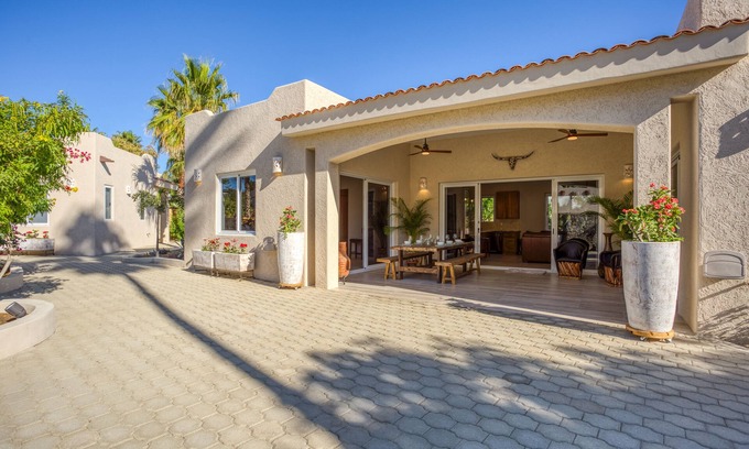 Los Barriles House | Experience a Garden Oasis Casita Steps from the Beach