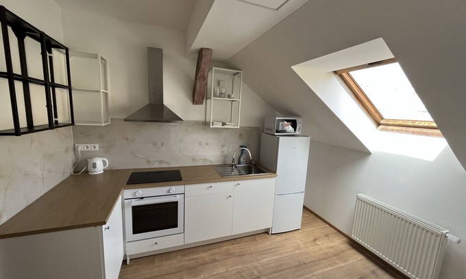 Andel Apartment | Modern City Centre Flat with Child-Friendly Amenities