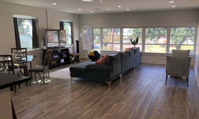 Lake Charles Apartment | Brand New Downtown Apartment with Lake View and Pool Access