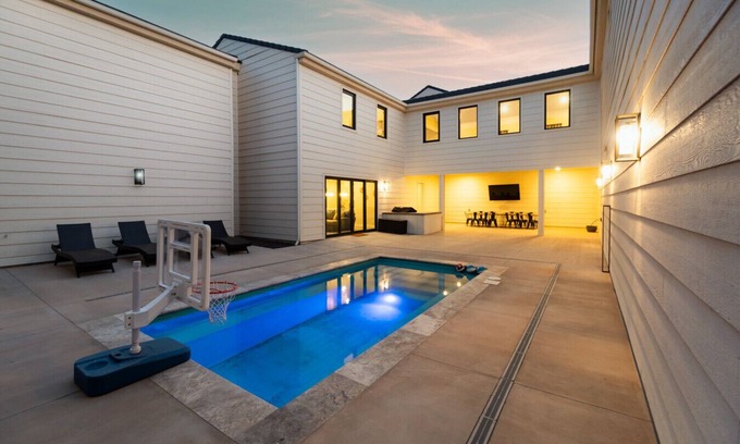 Hurricane House | Brand New Home! Its about time to have a beautiful pool area, spacious 7 bedroom home.
