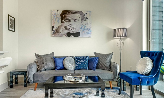 Greenway Plaza-Upper Kirby Apartment | Experience the James Bond Themed Apartment in River Oaks