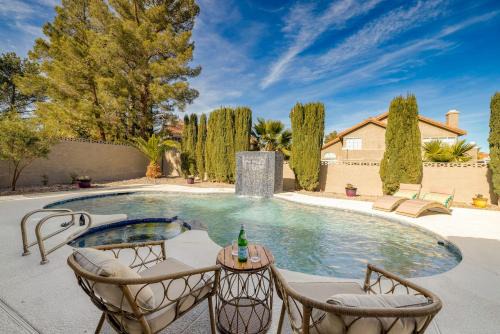 Las Vegas House | Brand New Listing Modern Hacienda Home Heated Pool
