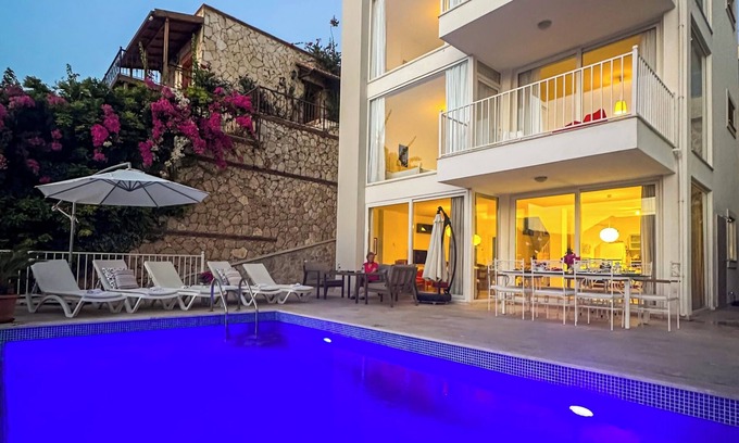 Kalkan Villa | New Villa with Private Pool & Ocean View in Kalkan Bay