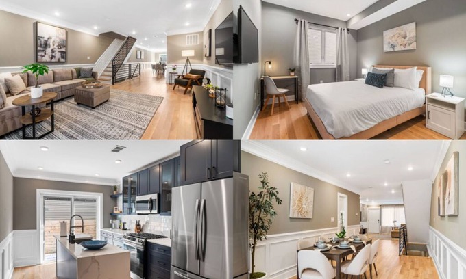 Point Breeze House | Modern Philly Dream Home with Spa & Family-Friendly Amenities