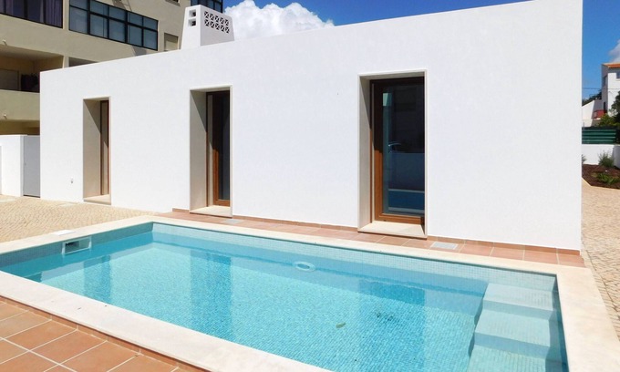 Alvor Villa | New Villa with Private Pool and Garden Steps from the Beach