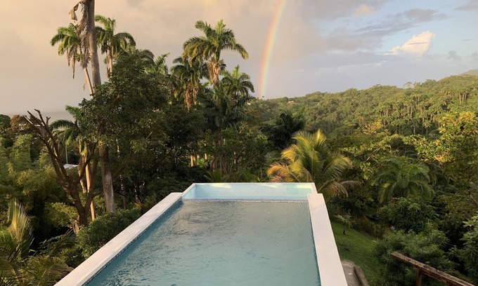 Parlatuvier Villa | Idyllic Boho Chic Rainforest Retreat for Couples