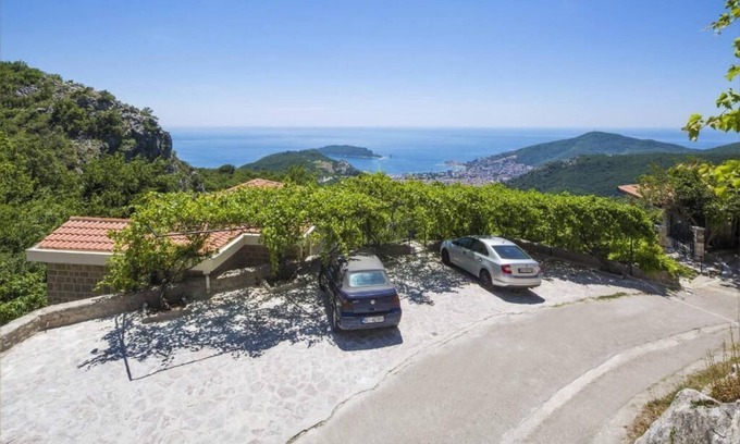 Lapcici Villa | Breathtaking Hilltop Villa with Pool and Stunning Sea View in Montenegro