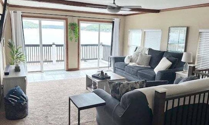 Gravois Mills House | Idyllic Retreat with Private Dock and Scenic Lake Views